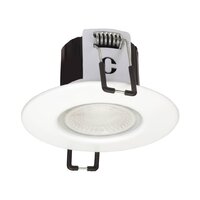 Collingwood 4.4W F/R IP65 Dimmable 3K H2 LED Matt White Downligh
