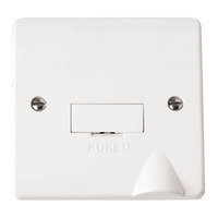 13A FUSED CONNECTION UNIT FLEX OUTLET