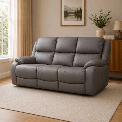 Parker 3 Seater Fixed Sofa