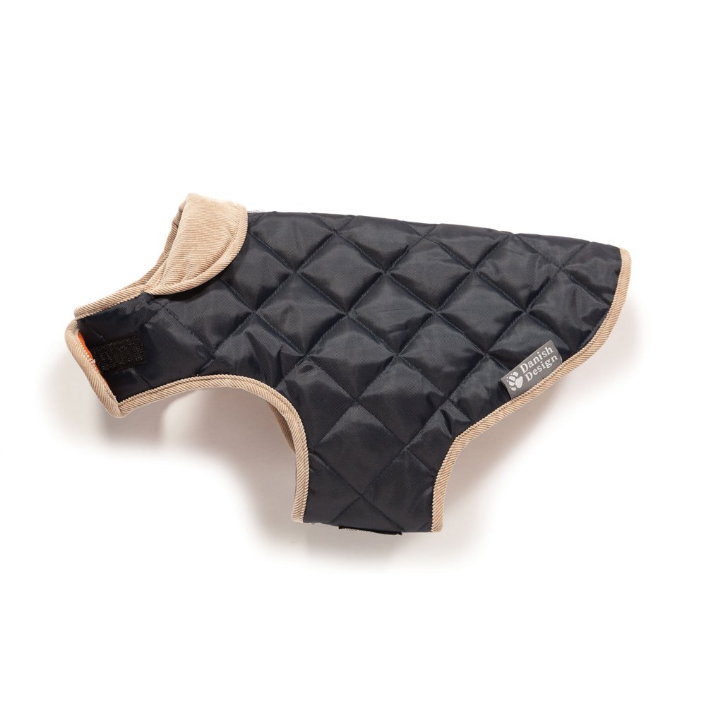 Danish Design Navy Quilted Dog Coat 70cm (28in)