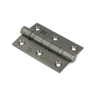 83976 - Aged Bronze 3 Inch Ball Bearing Butt Hinge (Pair) SS