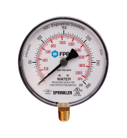 Water Gauge, 0-300 psi, 1/4" NPT (2025)