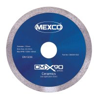 Mexco 115mm Ceramics Diamond Blade - X90 Grade CMX9011522