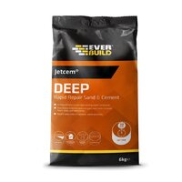 Everbuild Jetcem Deep Rapid Repair Sand & Cement Mix 6kg