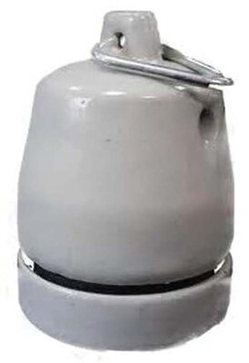 EVOLEC E27 PORCELAIN LH C/W HOOK | E27PLH/H