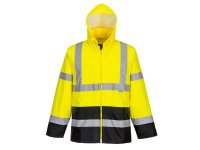 H443 Hi Vis Classic Contrast Rain Jacket