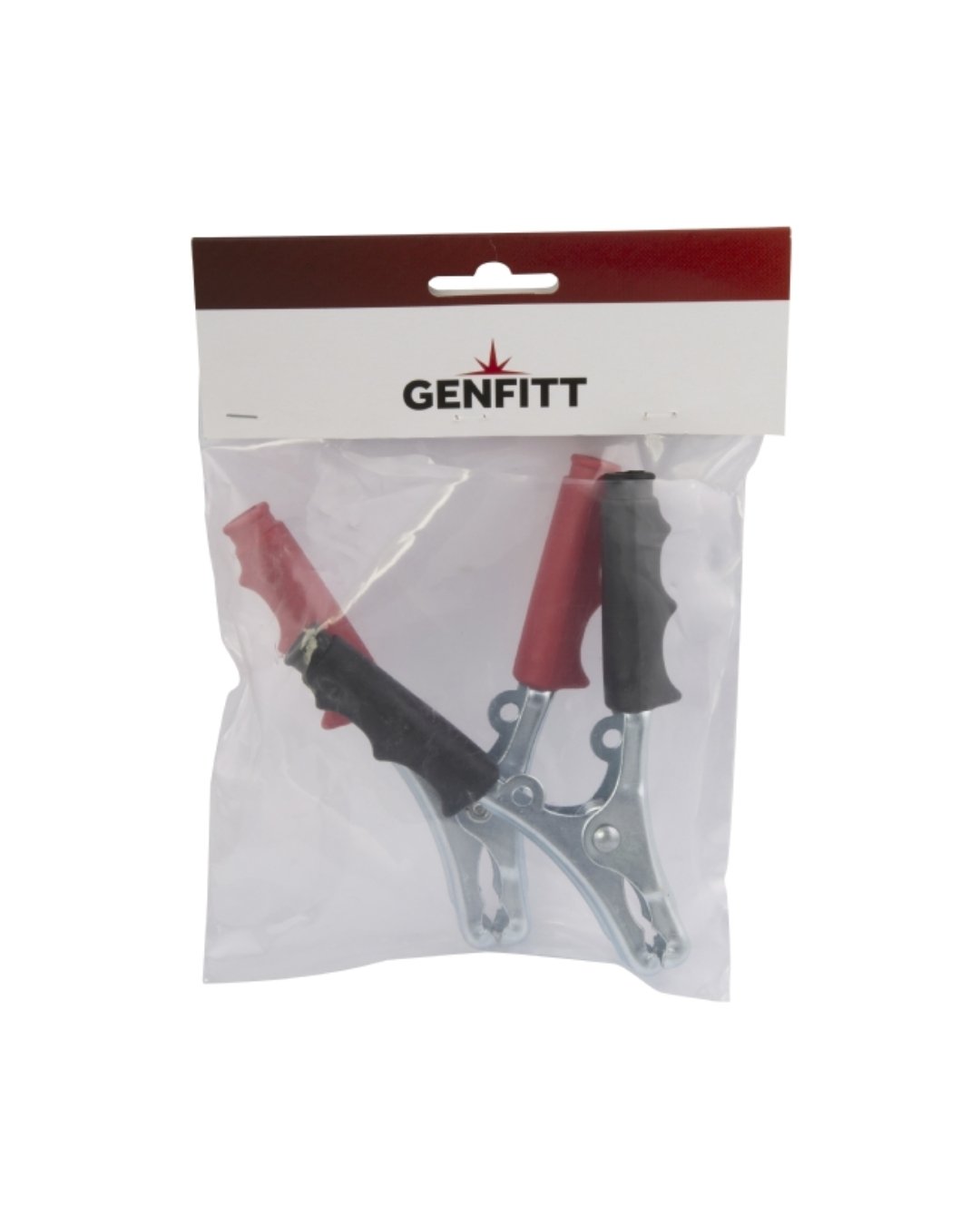 Genfitt Clip Crocodile Set 60AMP Positive & Negative Semi Insulated