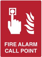 Fire Emergency Sign - Available in Sign Material - PVC, ACM, ADHESIVE
