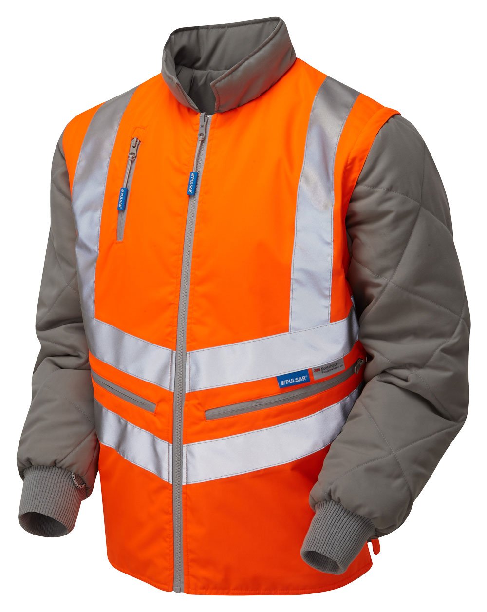 PULSAR&reg; Protect Interactive Body Warmer Orange - Recycled Content