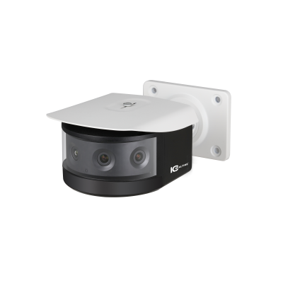 IC Realtime 4x2MP Multi Sensor Panoramic H.265 30m IR Bullet with Audio/Alarm I/O