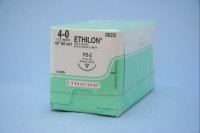 Johnson & Johnson 4/0 Ethilon Sutures - 45cm x 12 19mm, 3/8 circle, RC - DMI Dental Supplies Ireland - Next Day Delivery