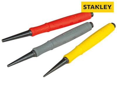 Stanley DynaGrip Nail Punch Set 3 Piece