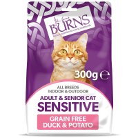 Burns Adult Cat Sensitive Duck & Potato