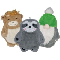 Cassandra Mixed Animal Character Hot Water Bottles