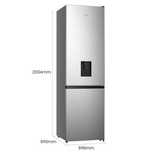 Hisense Freestanding 60/40 Fridge Freezer - Stainless Steel | RB435N4WCE 2