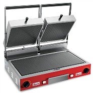 Sirman PDVC Ceramic Panini Grill Ribbed 592 x 441 x 166mm