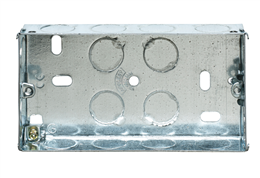 Appleby 2G 25mm Flush Metal Box