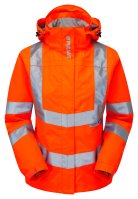 PULSAR&reg; Protect Women's Storm Coat Orange &ndash; Recycled Content