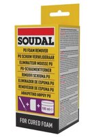 Soudal Cured Foam Remover 100ml with Spatula and Brush