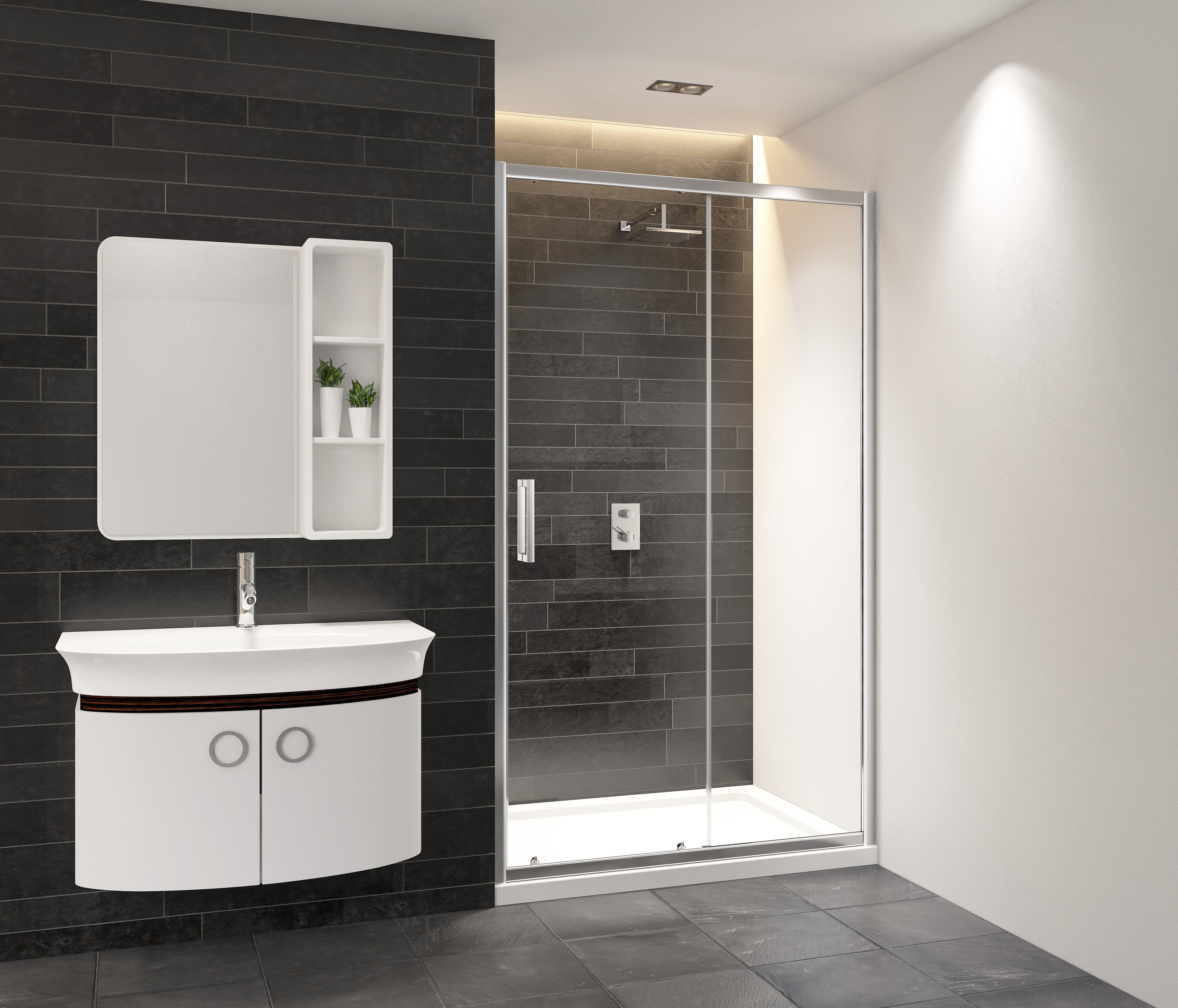 Tucker French 8 Sliding Door 1400mm