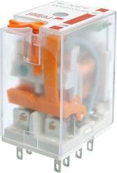 Industrial Relay 24V AC 2CO Socket Mount IP40 27.4x21x35.5mm