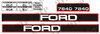 Decal Kit Ford 7840