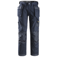 Snickers 3214 Craftsmen Canvas+ Trousers with Holster Pockets