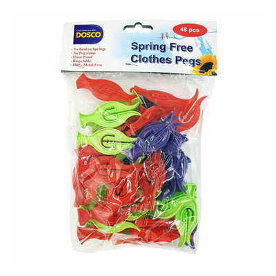 Dosco Springfree Clothes Pegs - 48