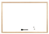Bi-Office Magnetic White Board - 90cm x 60cm