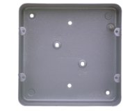 MK GRID PLUS 6/8 MODULE FLUSH STEEL GRIDSWITCH BOX