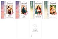 Mass Card/Silver Blocked/4 Designs   (21961)