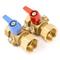 Polypipe UFH 1" Isolation Valves (Pair) PB01732