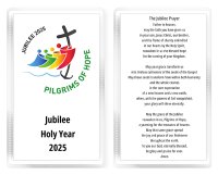 Verse Leaflet/Plastic Wallet/Jubilee 2025  (7135/315 Jubilee)