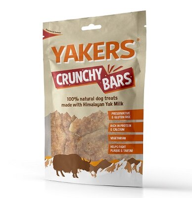 Yakers Crunchy Bars 80g