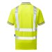 PULSAR&reg; Protect Short Sleeve Polo Shirt Yellow - Recycled Content
