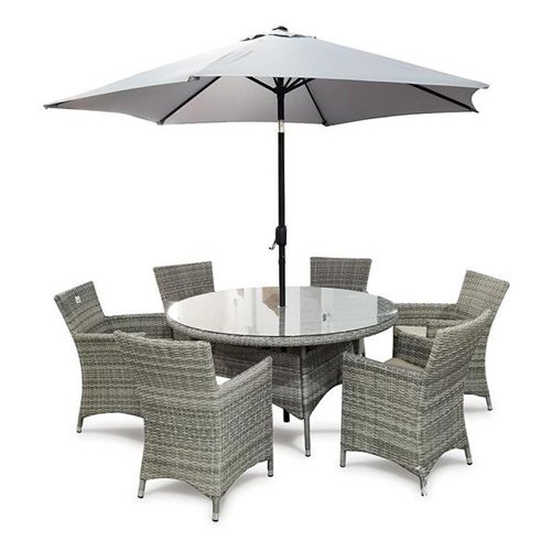 Tuscany 6 Seater 1.4m Dining Set 1