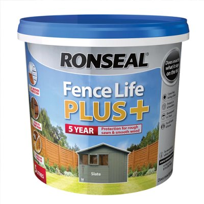 Ronseal Fence Life Plus - Slate 5L