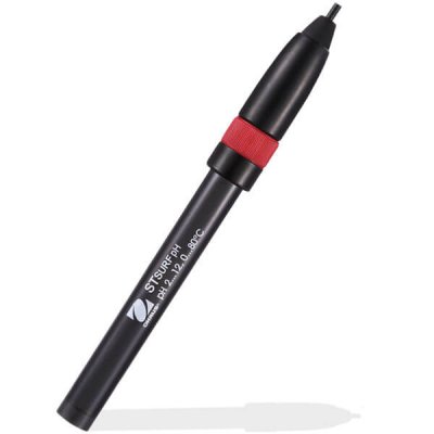 2 in 1 refillable pH electrode, suitable for flat surface applications, plastic shaft