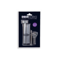 DW Euro Cylinder Key/Thumb 35:10:45mm (90mm) Nickel