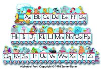 Bulletin Board - Alphabet Train