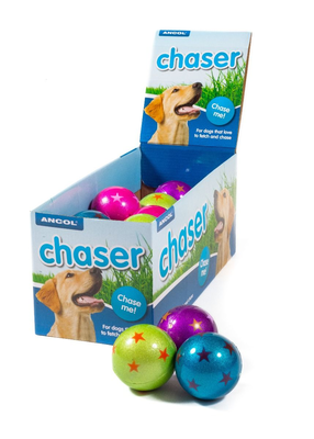 Ancol Chaser Sponge Floating Star Ball Display Box 6cm x 20