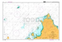 ADMIRALTY Chart - 3876 Nosy Be to Baie d'Antsiranana including Recif du Geyser and Iles Glorieuses