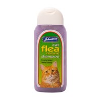 Johnson's Cat Flea Cleansing Shampoo 200ml x 6