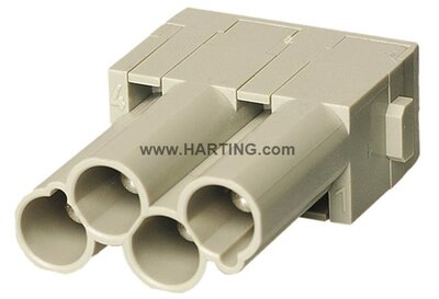 Han Modular CC Protected Module Male Crimp type 4 contacts