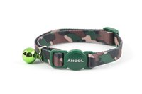 Ancol Camouflage Cat Collar - Green x 3