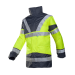 Sioen Skollfield Hivis Rain Jacket, Yellow/Navy