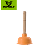 Buffalo PRO Rubber Plunger Large Orange