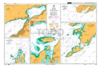 ADMIRALTY Chart - 2791 Plans in the Banda Sea