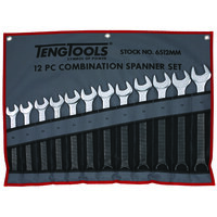 Spanner Set Combn Mm 12Pcs Wallet