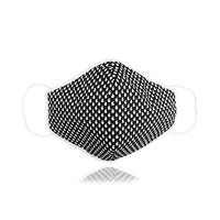 Easy Diamond Reusable Mask Commas On Black Large